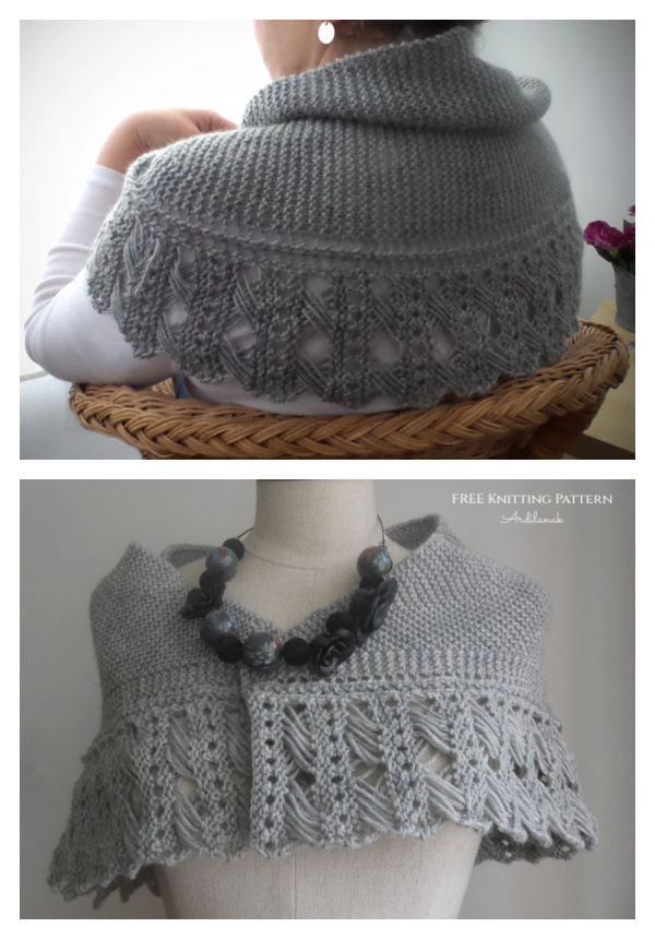 Dominika Lace Shawl Free Knitting Pattern