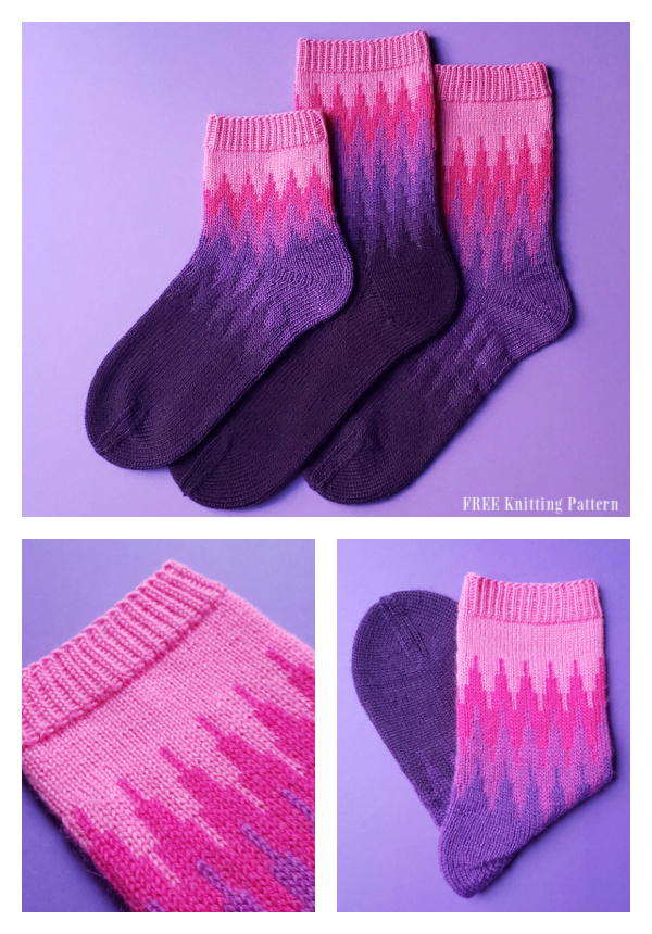 Kick Off Socks Free Knitting Pattern