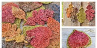 Small Linden Leaf Ornament Knitting Patterns