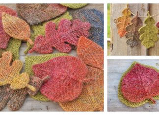 Small Linden Leaf Ornament Knitting Patterns