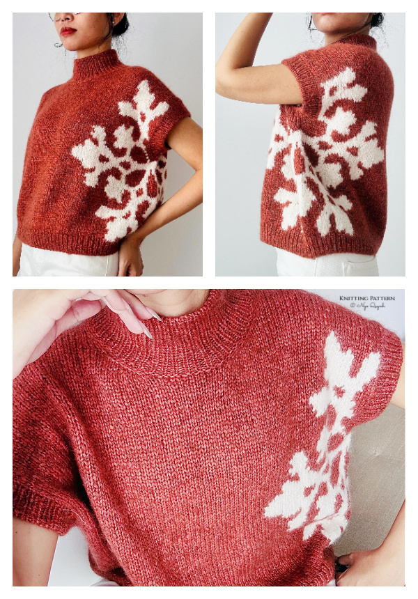 Snowflake Vest Knitting Pattern