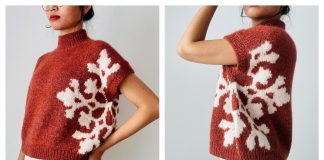 Snowflake Vest Knitting Pattern