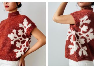 Snowflake Vest Knitting Pattern