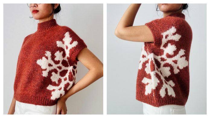 Snowflake Vest Knitting Pattern