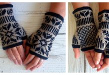 Star Power Mitts Free Knitting Pattern