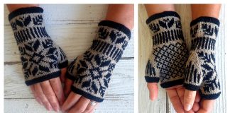 Star Power Mitts Free Knitting Pattern