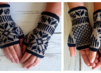 Star Power Mitts Free Knitting Pattern