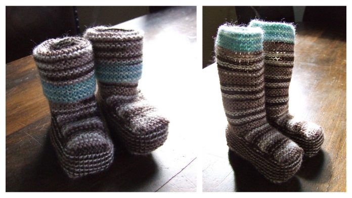 Stay-on Baby Shoes Free Knitting Pattern