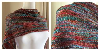 Stitch Sampler Shawl Free Knitting Pattern