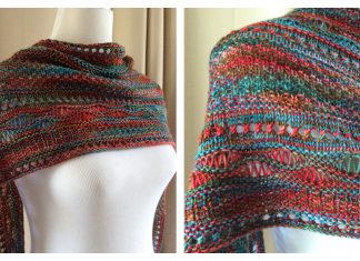 Stitch Sampler Shawl Free Knitting Pattern