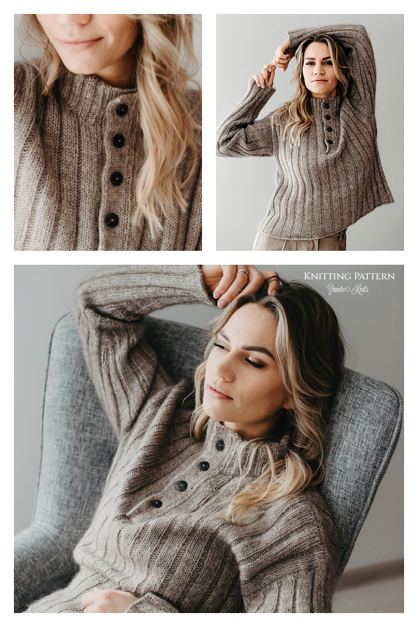 Aeternum Sweater Pullover Knitting Pattern