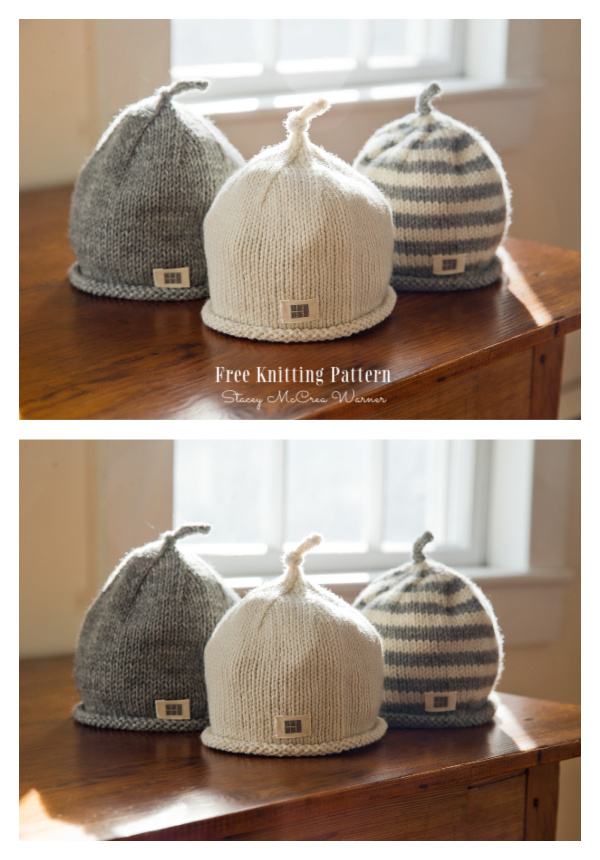 Bayside Beanie Hat Free Knitting Pattern