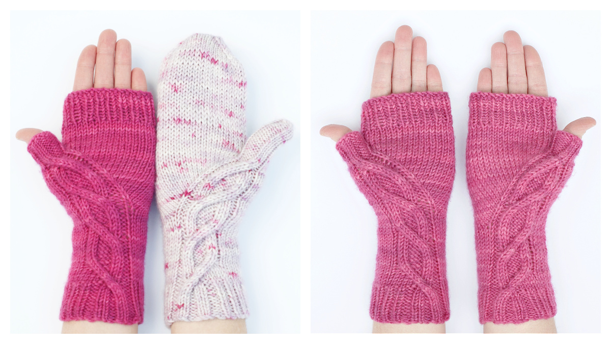 Counterbalance Mittens Knitting Pattern - Knitting Pattern