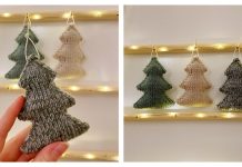 Merry Mini Tree Free Knitting Pattern