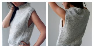 Nola Slipover Vest Knitting Pattern