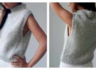 Nola Slipover Vest Knitting Pattern