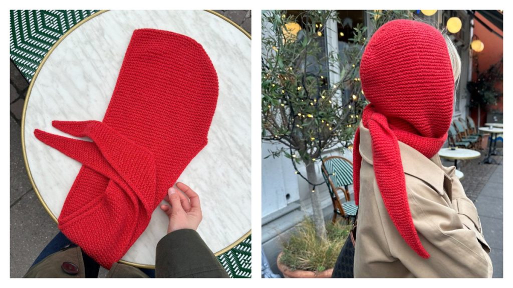 Quick Garter Stitch Sophie Hood Knitting Pattern - Knitting Pattern