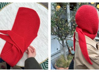 Quick Garter Stitch Sophie Hood Knitting Pattern