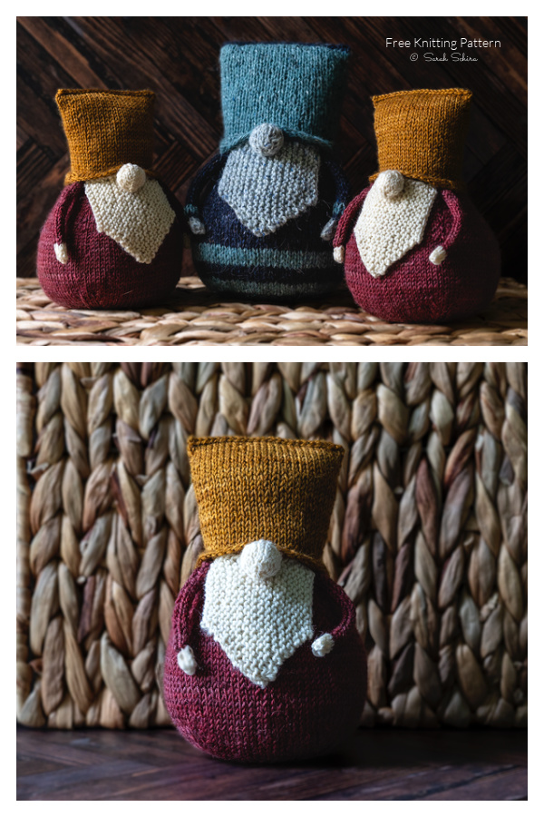 Amigurumi Gnatty The Unexpected Gnome Free Knitting Pattern