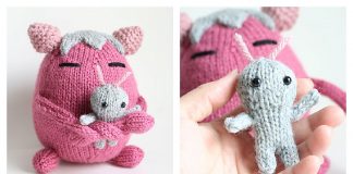 Hugs and Squoze Softie Knitting Patterns