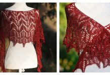 Sacre Coeur Valentine Lace Shawl Free Knitting Pattern