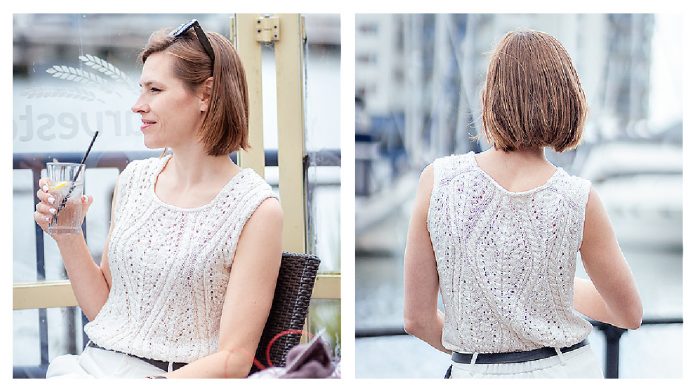 Summer Moonglow Top Knitting Pattern