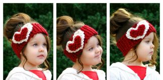 The Heart Head Warmer Free Knitting Pattern