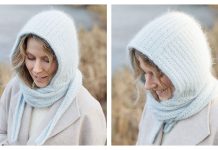 Winter Hug Hood Free Knitting Pattern