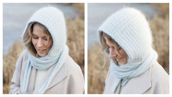 Winter Hug Hood Free Knitting Pattern