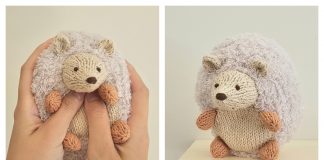 Amigurumi Hedgehog Toy Free Knitting Pattern