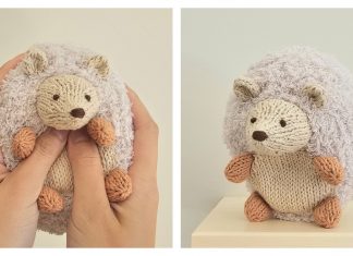 Amigurumi Hedgehog Toy Free Knitting Pattern