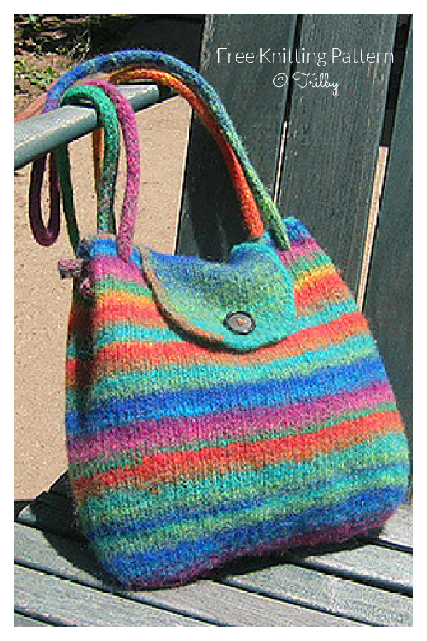 Booga Bag Free Knitting Pattern