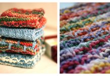 Double Bump Dishcloth Free Knitting Pattern