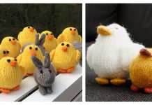 Easter Peeps Free Knitting Pattern