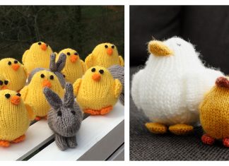 Easter Peeps Free Knitting Pattern