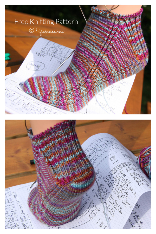 Firestarter Cable Socks Free Knitting Pattern