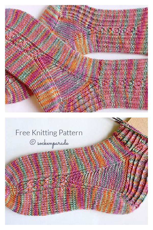 Firestarter Cable Socks Free Knitting Pattern