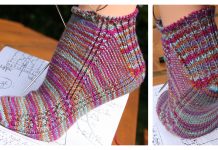 Firestarter Cable Socks Free Knitting Pattern