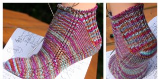 Firestarter Cable Socks Free Knitting Pattern