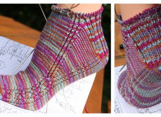 Firestarter Cable Socks Free Knitting Pattern