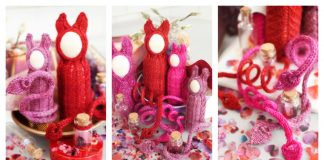 Peg Doll Deviltry Knitting Pattern