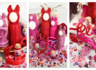 Peg Doll Deviltry Knitting Pattern