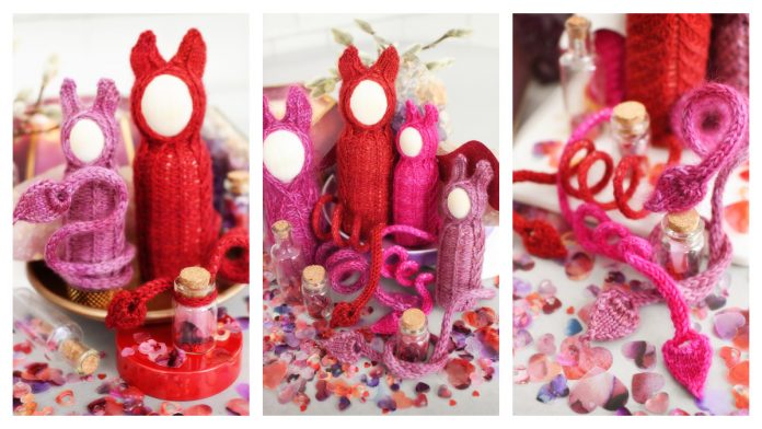 Peg Doll Deviltry Knitting Pattern