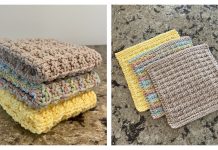 Spa Day Facecloth Free Knitting Pattern