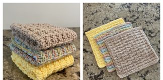 Spa Day Facecloth Free Knitting Pattern