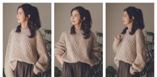 Tessa Sweater Pullover Knitting Pattern