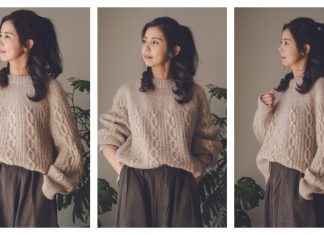 Tessa Sweater Pullover Knitting Pattern