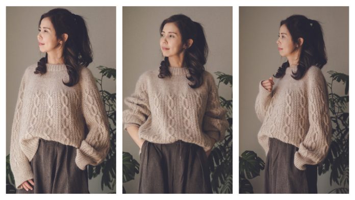 Tessa Sweater Pullover Knitting Pattern