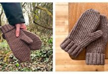 Brambly Mitts Free Knitting Pattern