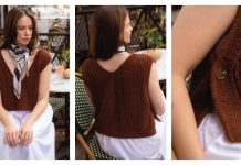 Detroit Slipover Sweater Vest Free Knitting Pattern